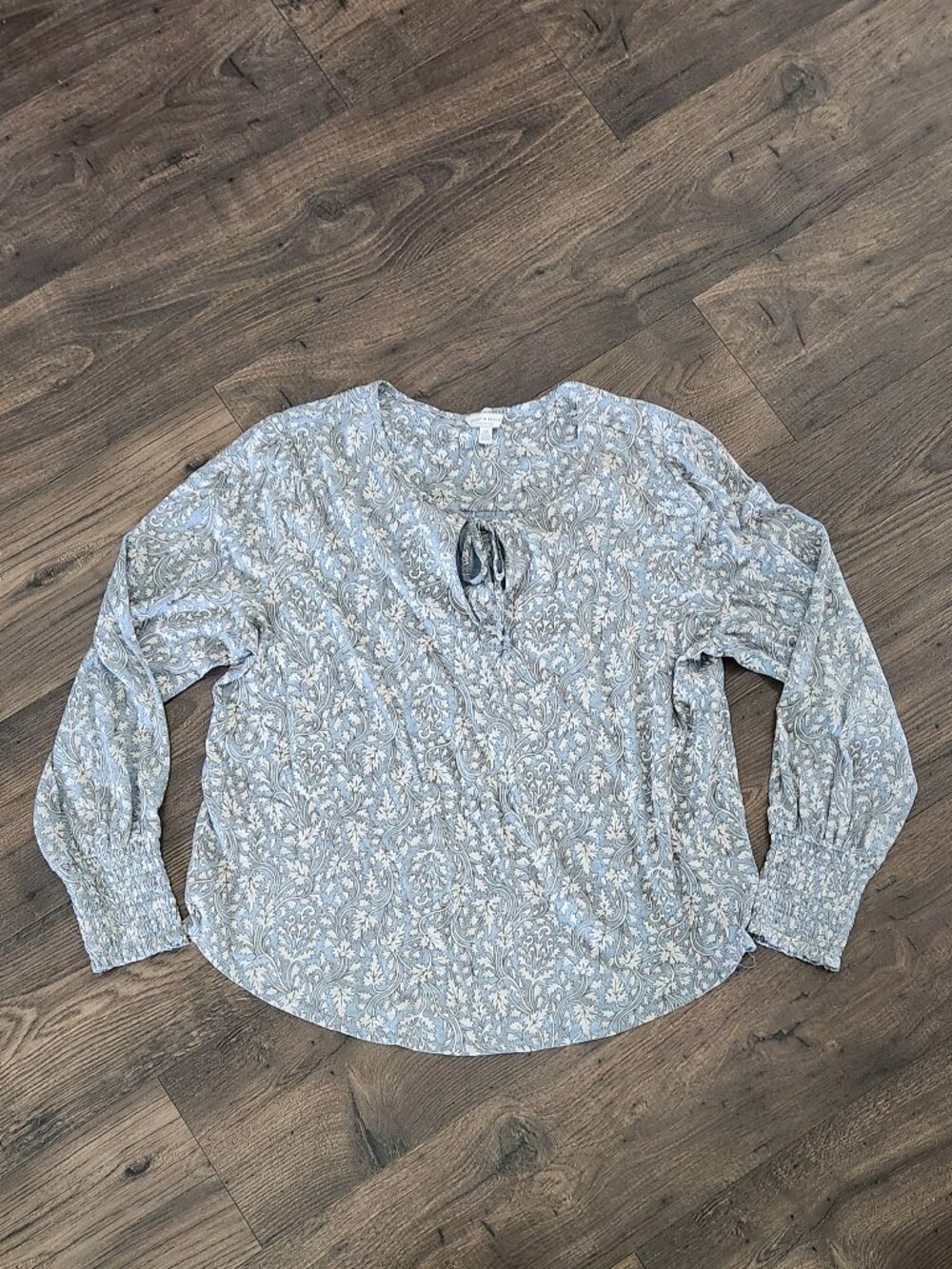 Lucky Brand LS Peasant Top